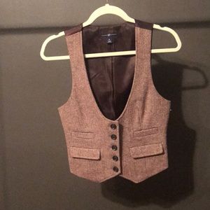 Vintage Gap Wool Tweed Vest