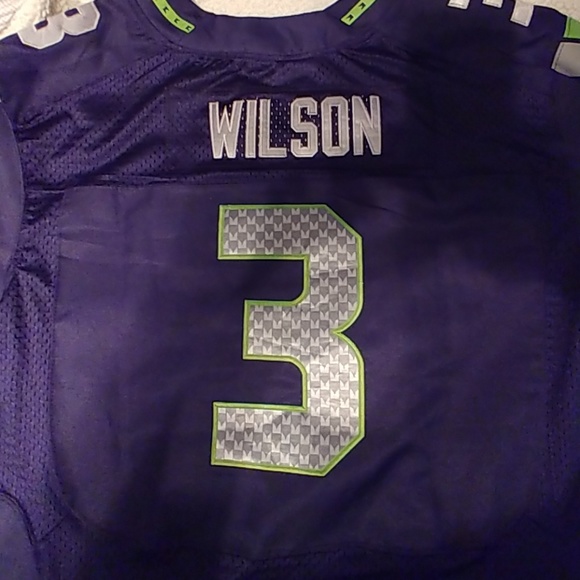 Wilson Seahawks jersey NFL #3 - Picture 3 of 4