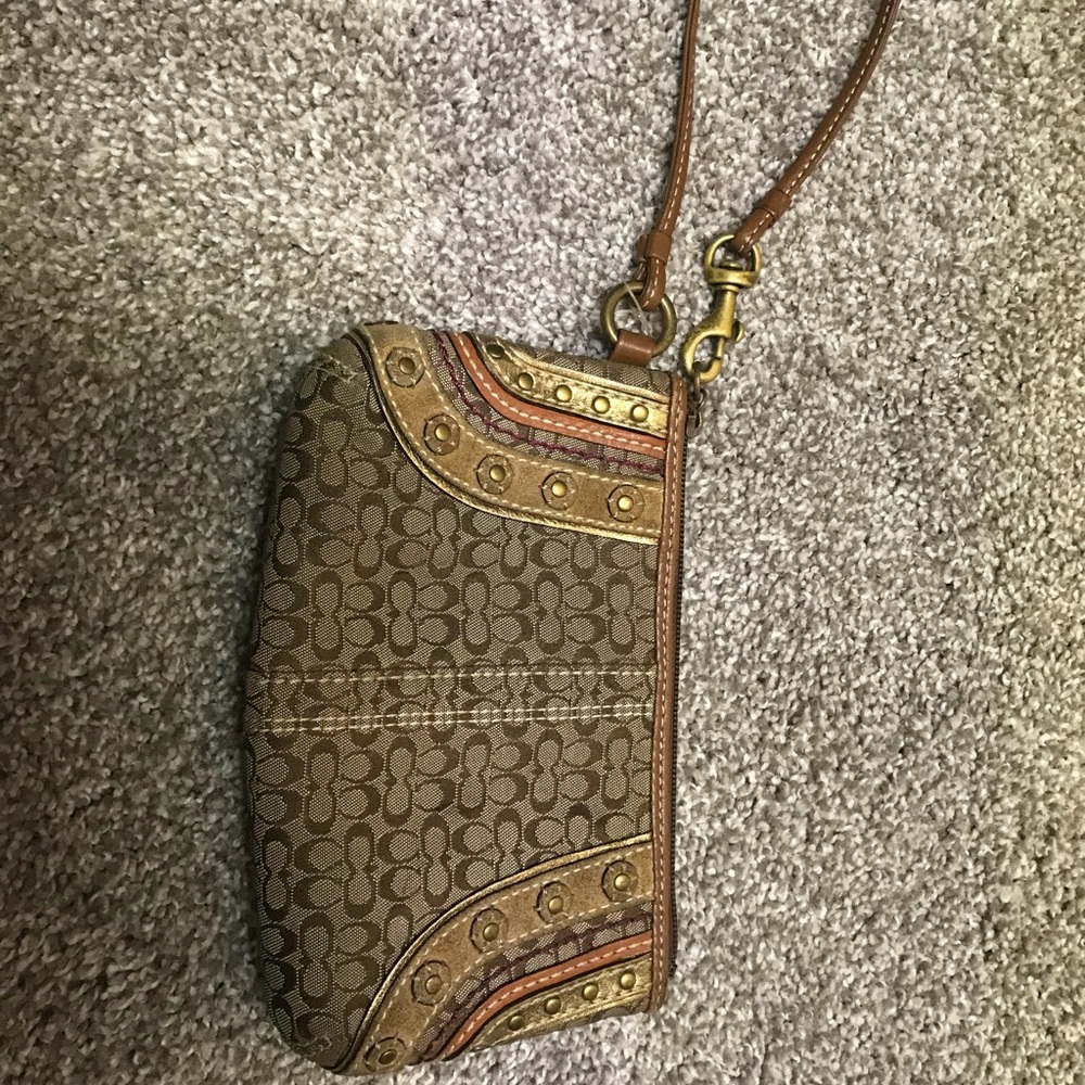 Coach wristlet
