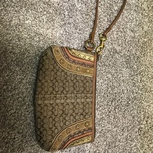 Coach wristlet