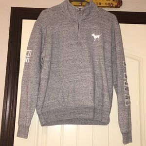 Grey Victoria Secret sweatshirt