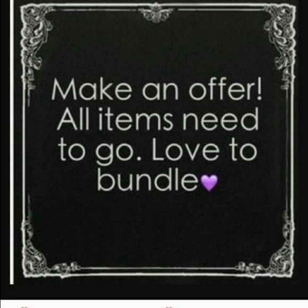 Make an offer I love to bundle!