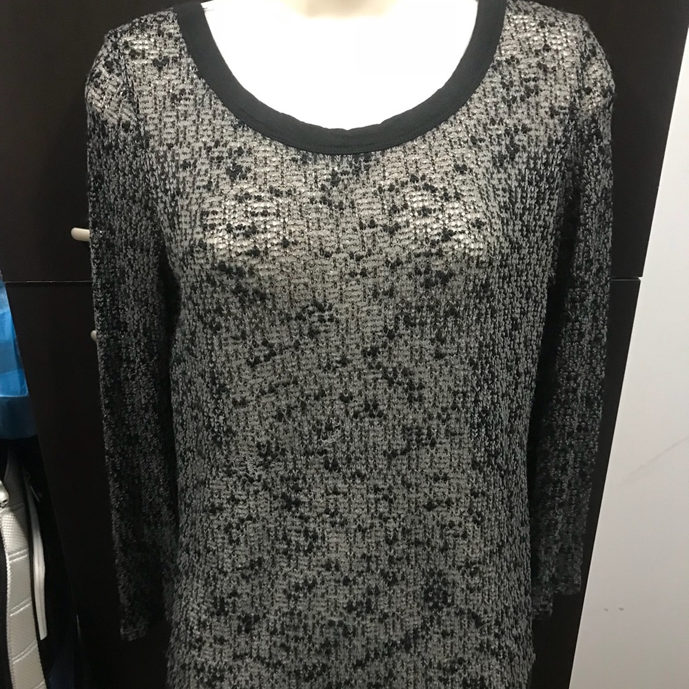 Windsor open back long sleeve shirt