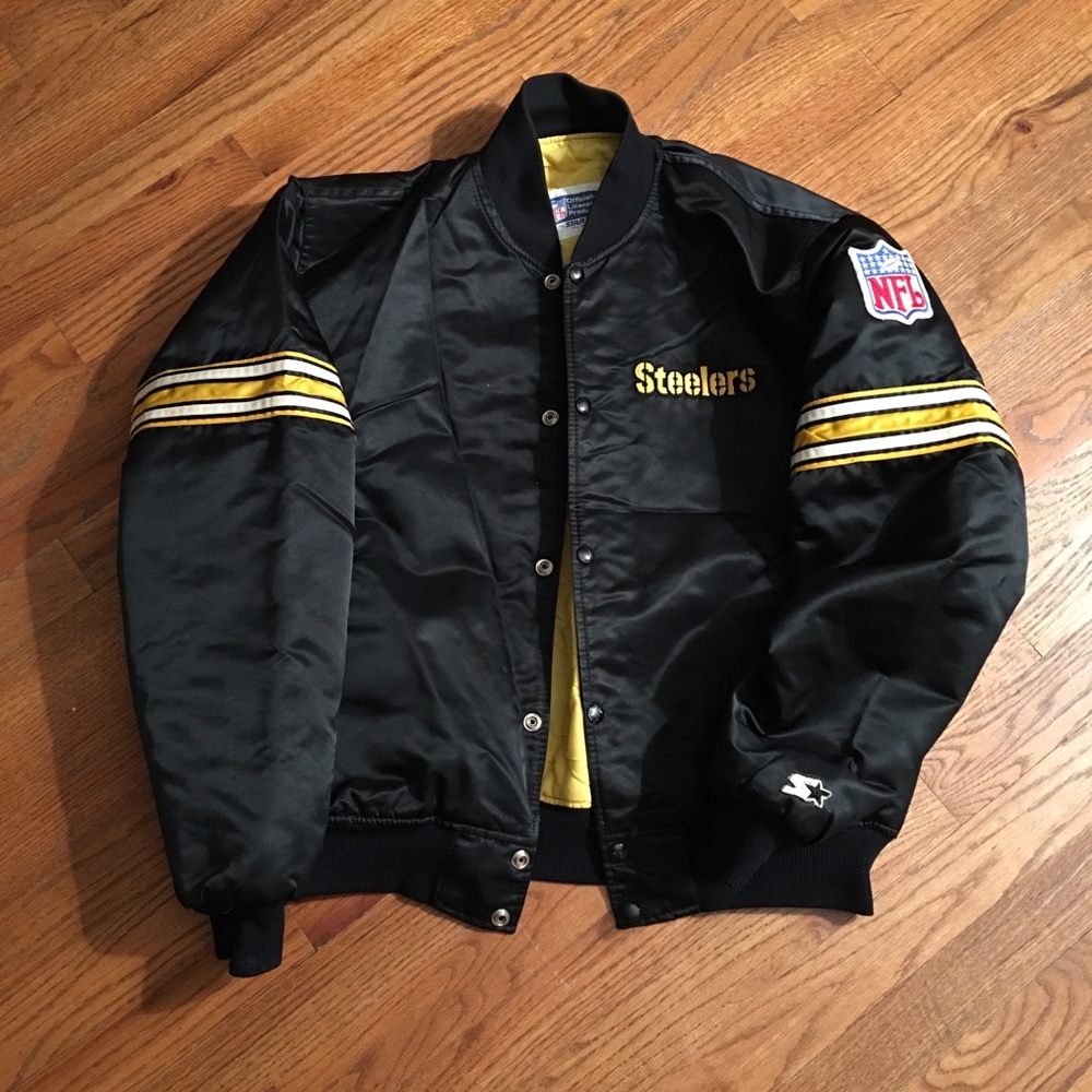 Starter Steeler NFL Licensed Jacket - Mens Large