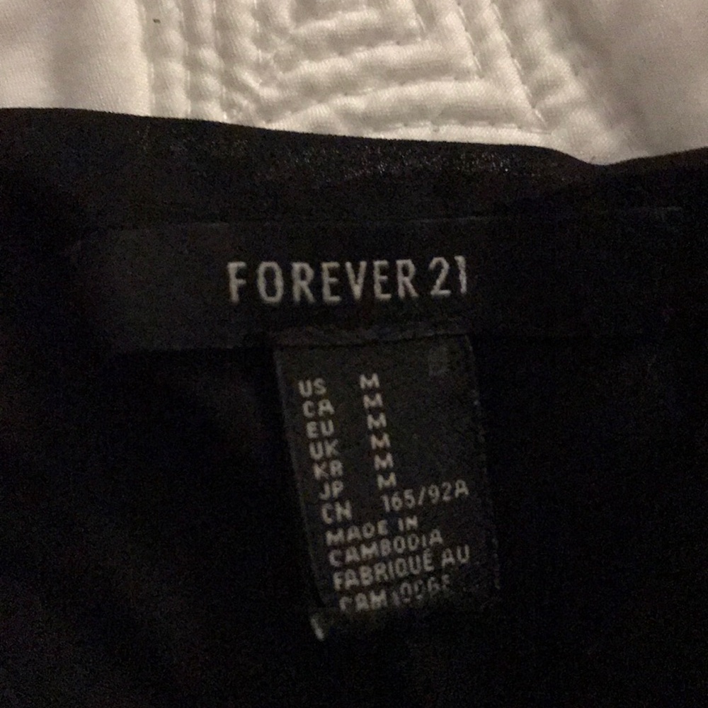 Black, Sleeveless, Forever 21 Dress, Medium - Picture 2 of 2