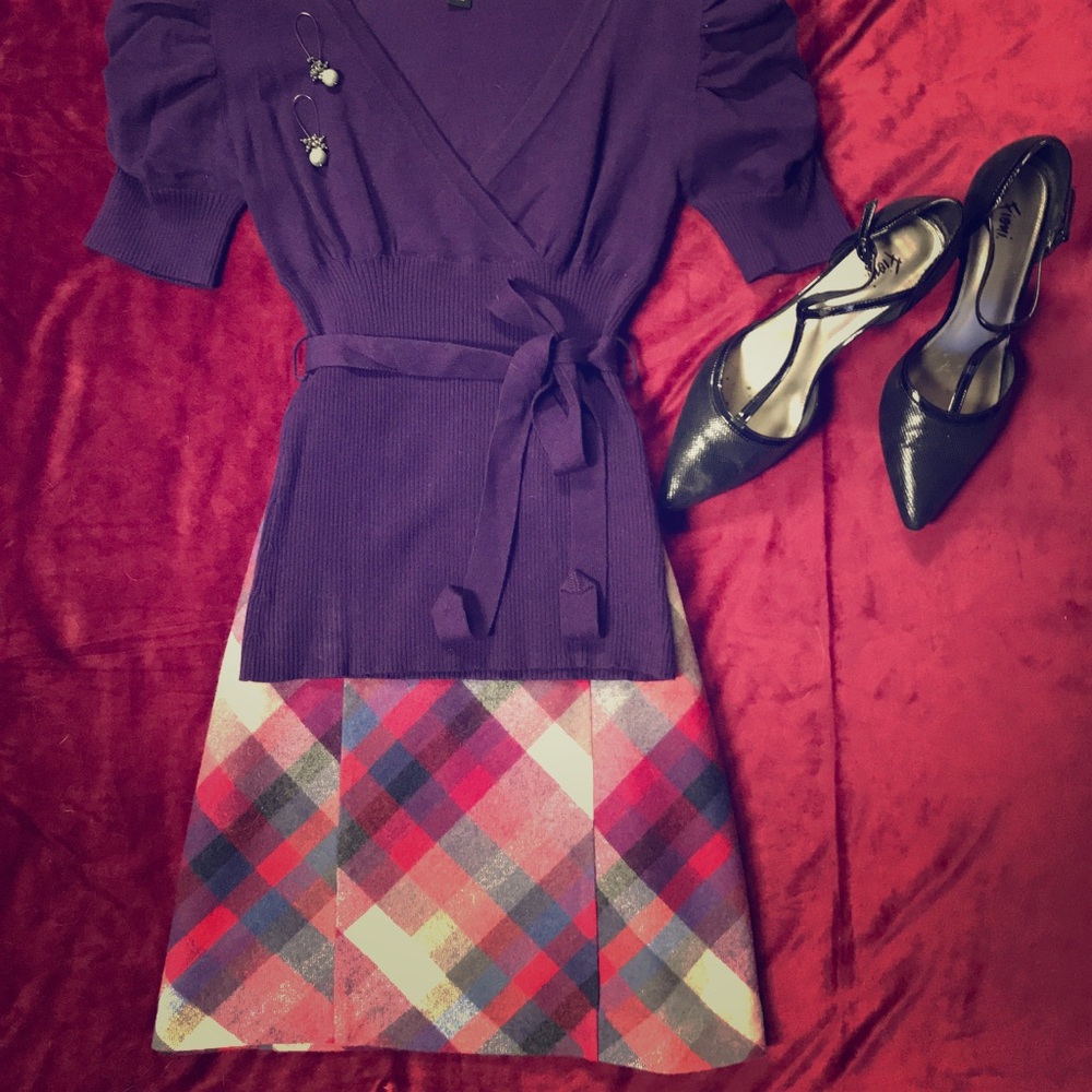 **H&M** Beautiful Wool Mini Skirt