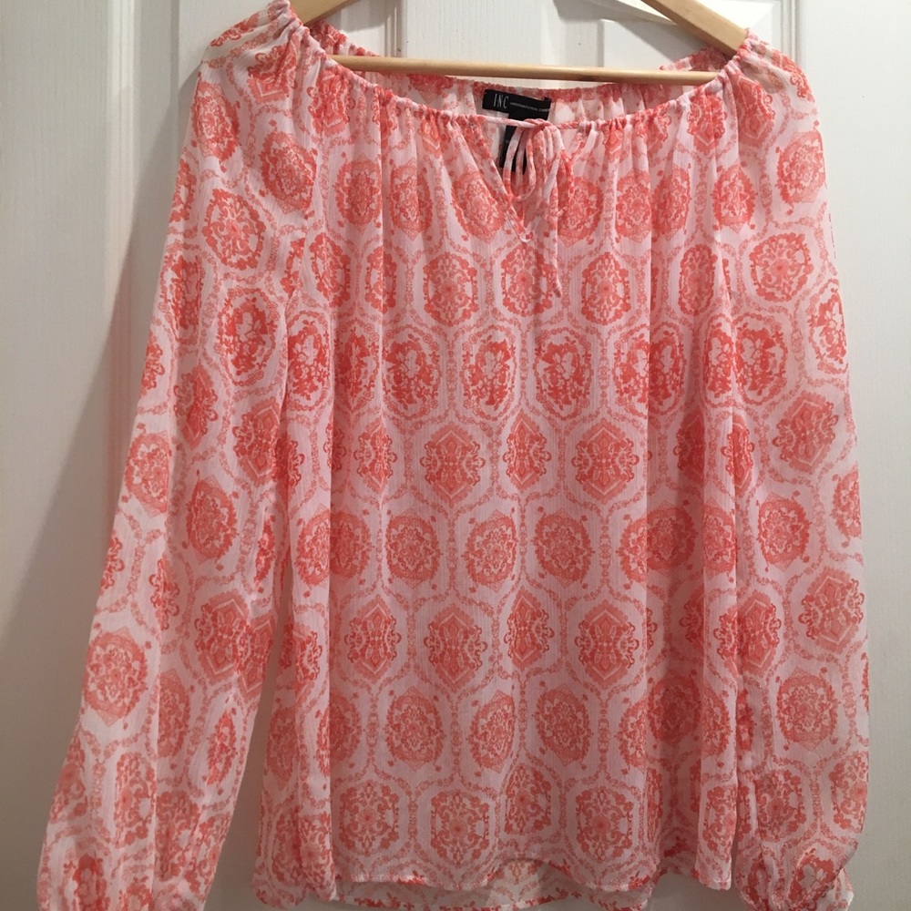 Long sleeve blouse