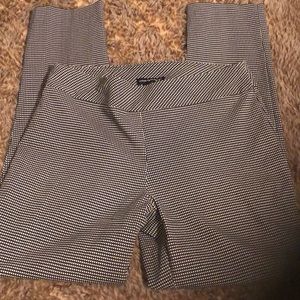 Counterparts Pull-On Skinny Print Dress Pants, 12