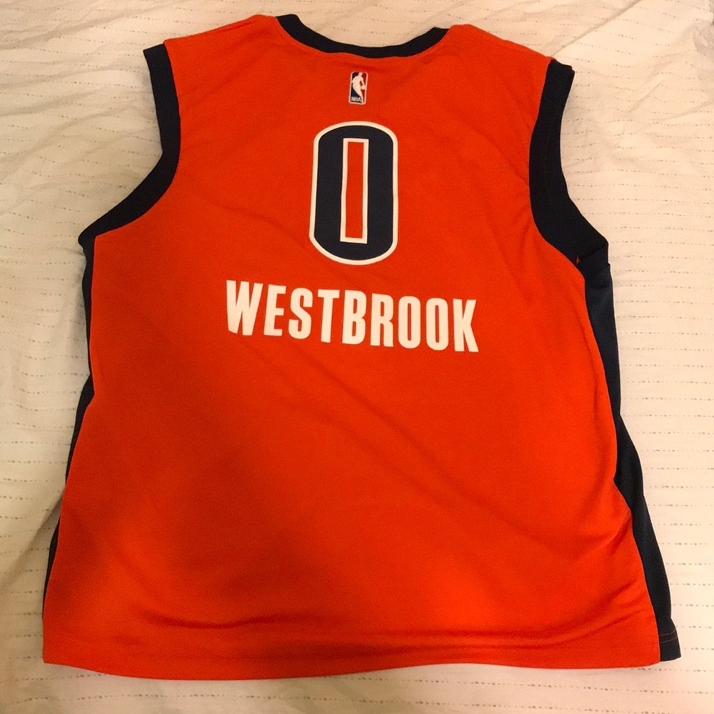 #0 Russell Westbrook Jersey