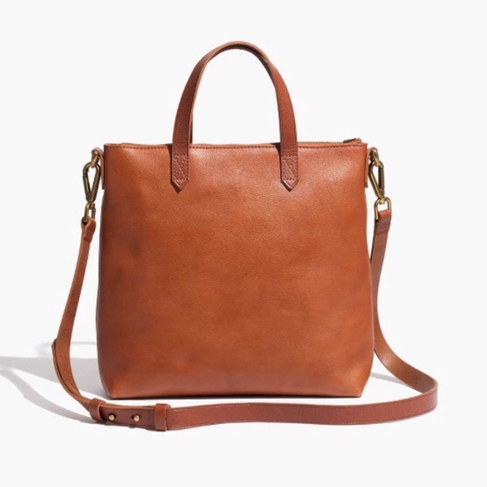 Madewell The Transport Crossbody in english saddle