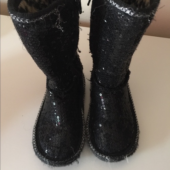 skechers sequin boots
