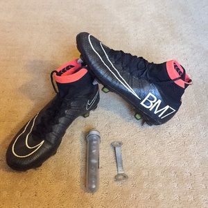 Nike mercurial custom superflys stealth pack