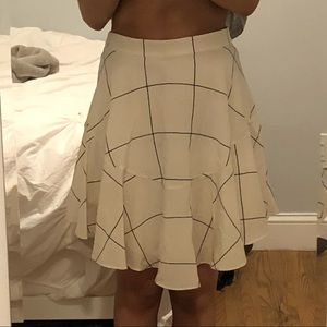 Club Monaco silk skirt
