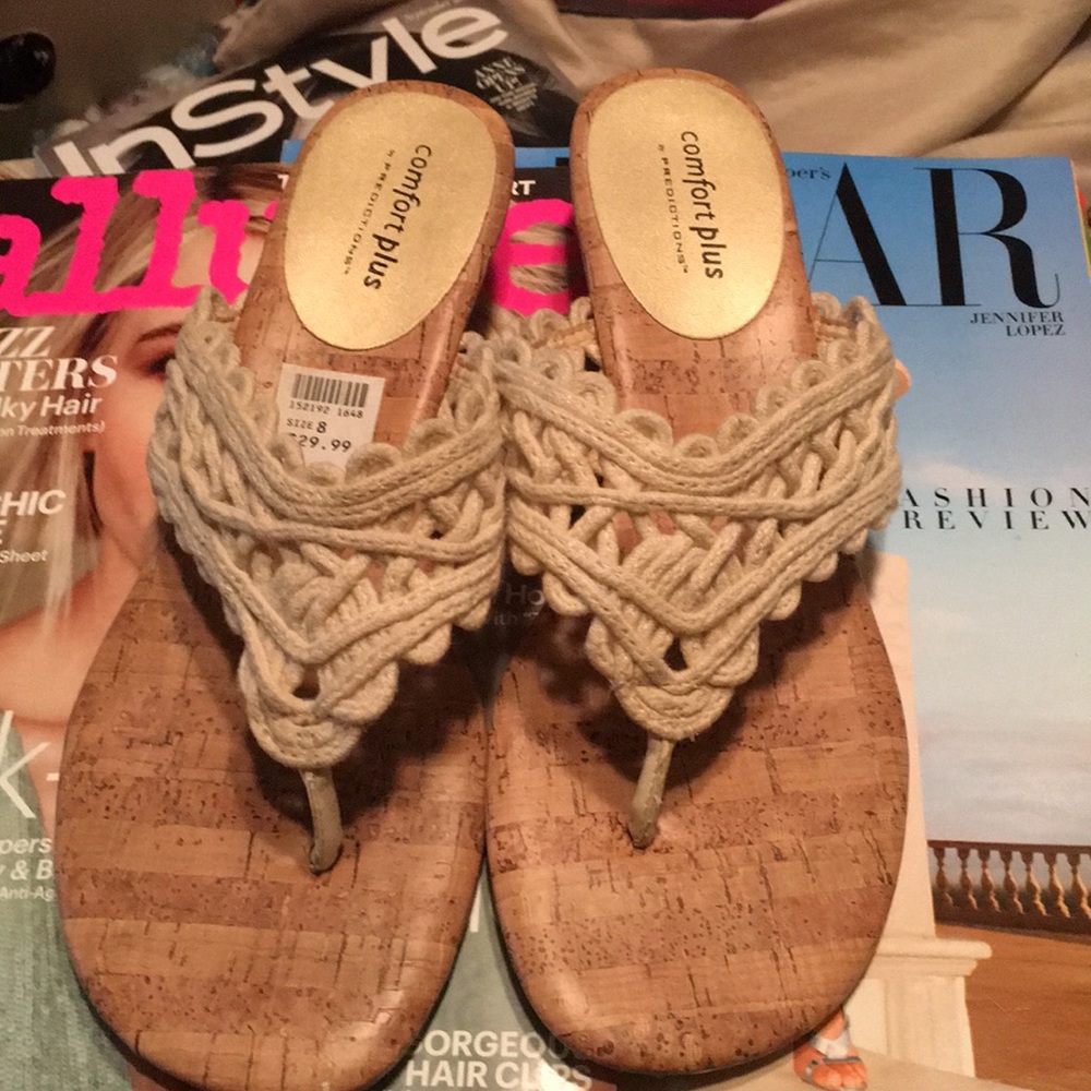 Like new braided sandals