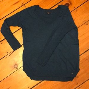 American Eagle medium blue sweater