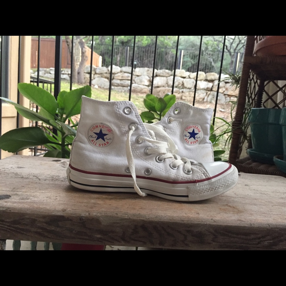 SALE White Converse