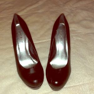 Black Platform Heels