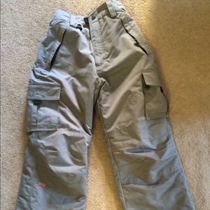 Grey youth medium snow pants, only worn once