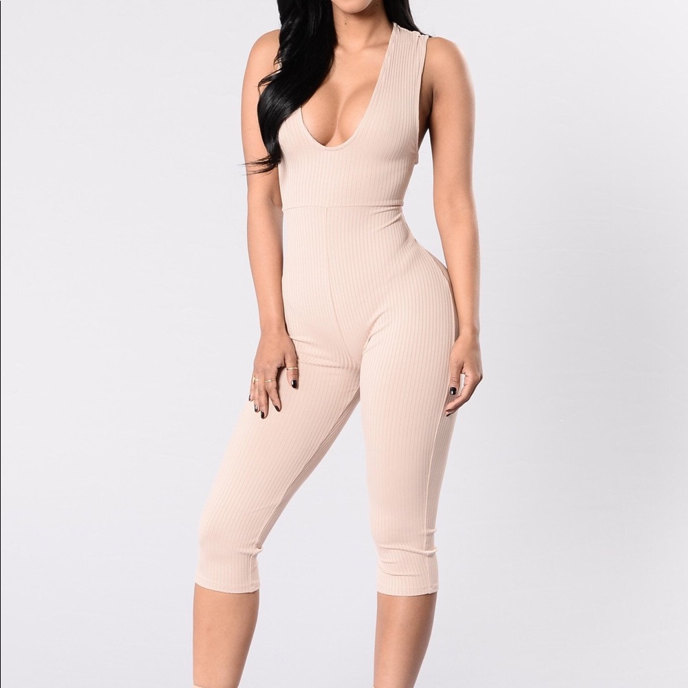 Fashion Nova Capri Jumpsuit *SOLD*