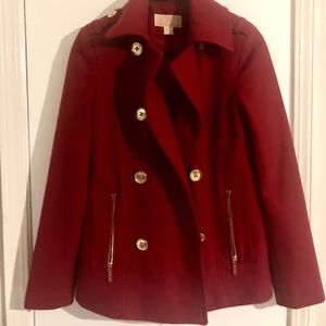 Michael Kors wool pea coat