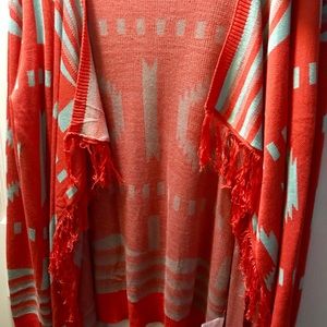 Cardigan sweater wrap