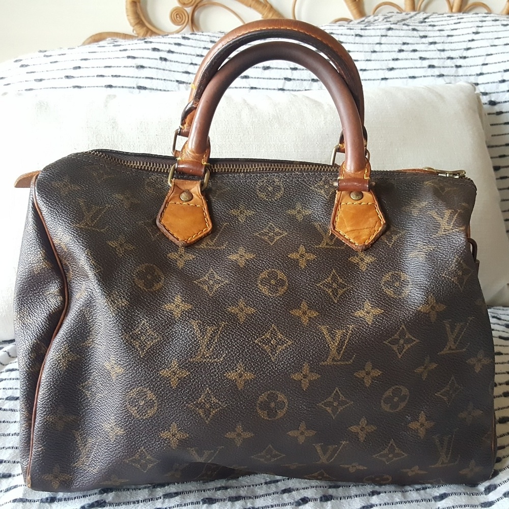 Louis Vuitton Speedy 30 Monogram Handbag