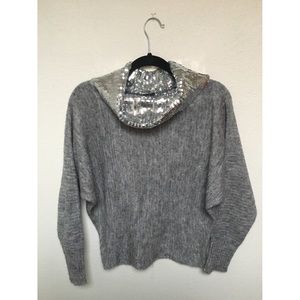 Silver sweater