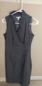 NEW never worn NY&Co gray pinstripe dress