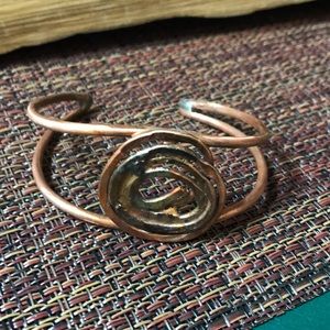 Copper coil  cuff