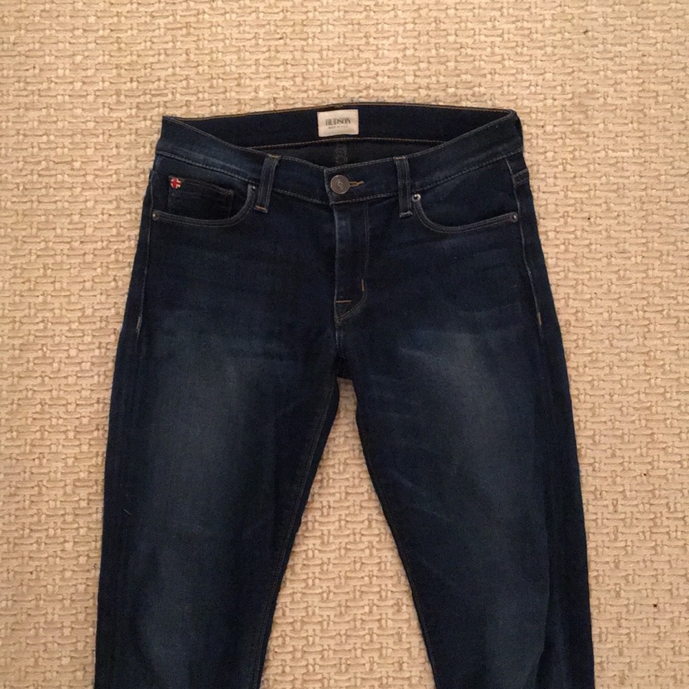 Hudson Krista Crop Super Skinny Jeans