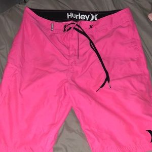 Men’s size 33 Hurley swim shorts