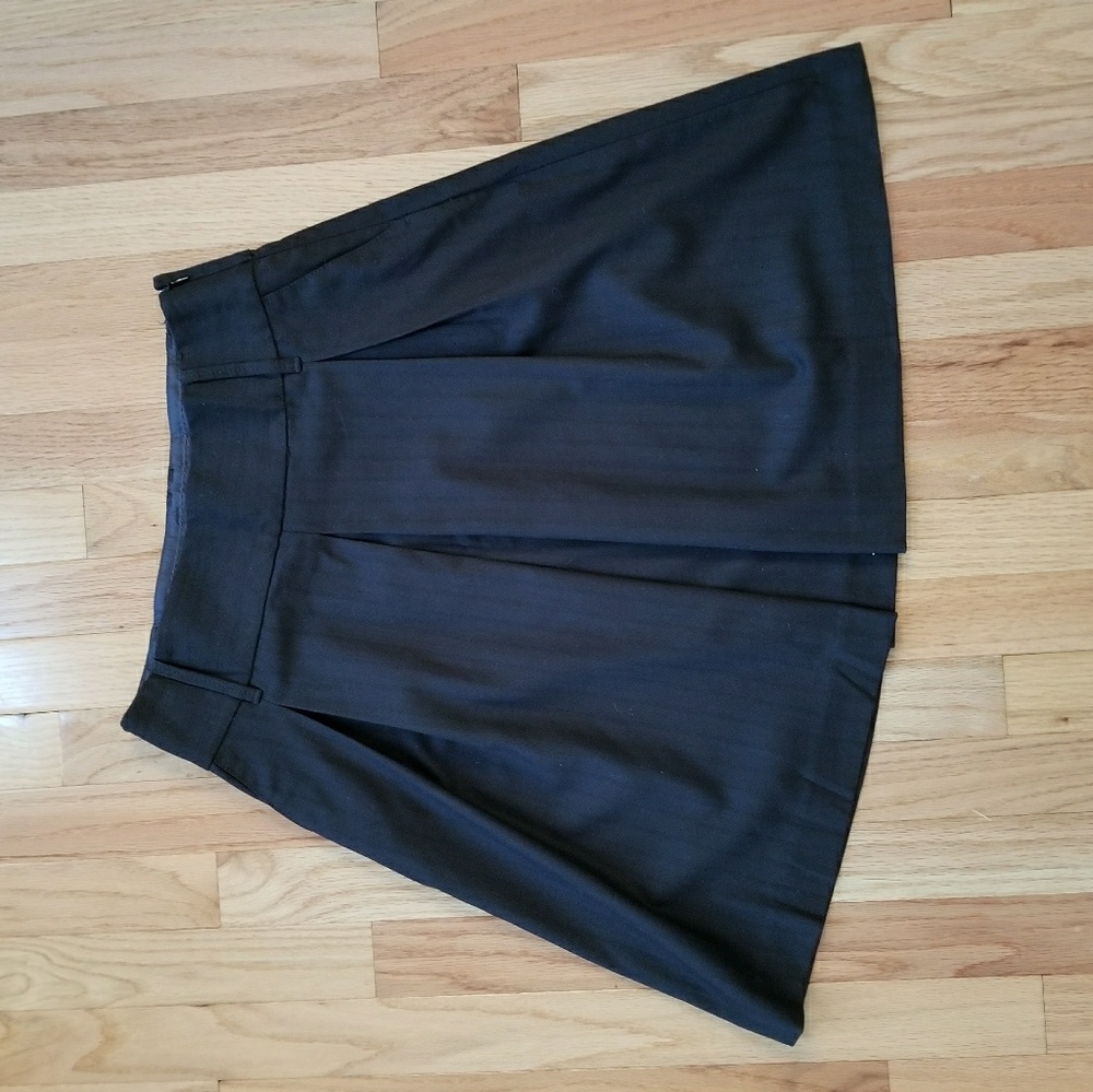Black A-line Skirt