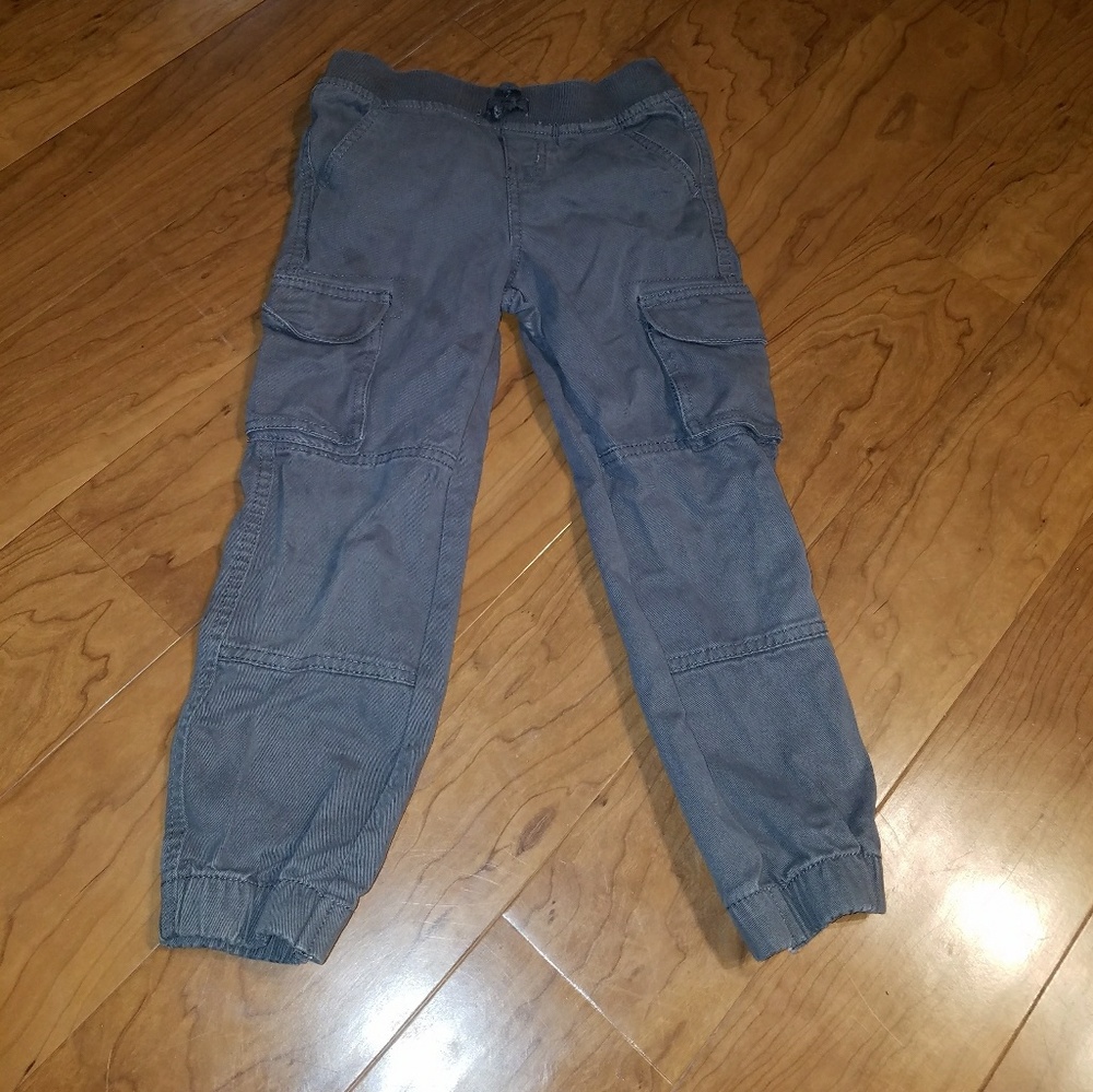 Boys Lee Grey Cargo Pants