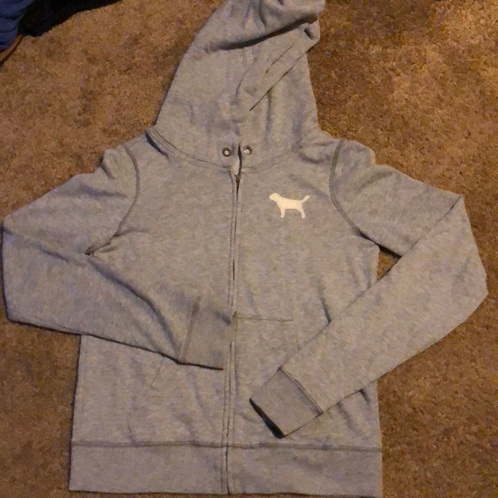 PINK Victoria Secret zip up hoodie