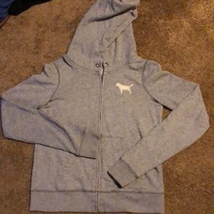PINK Victoria Secret zip up hoodie