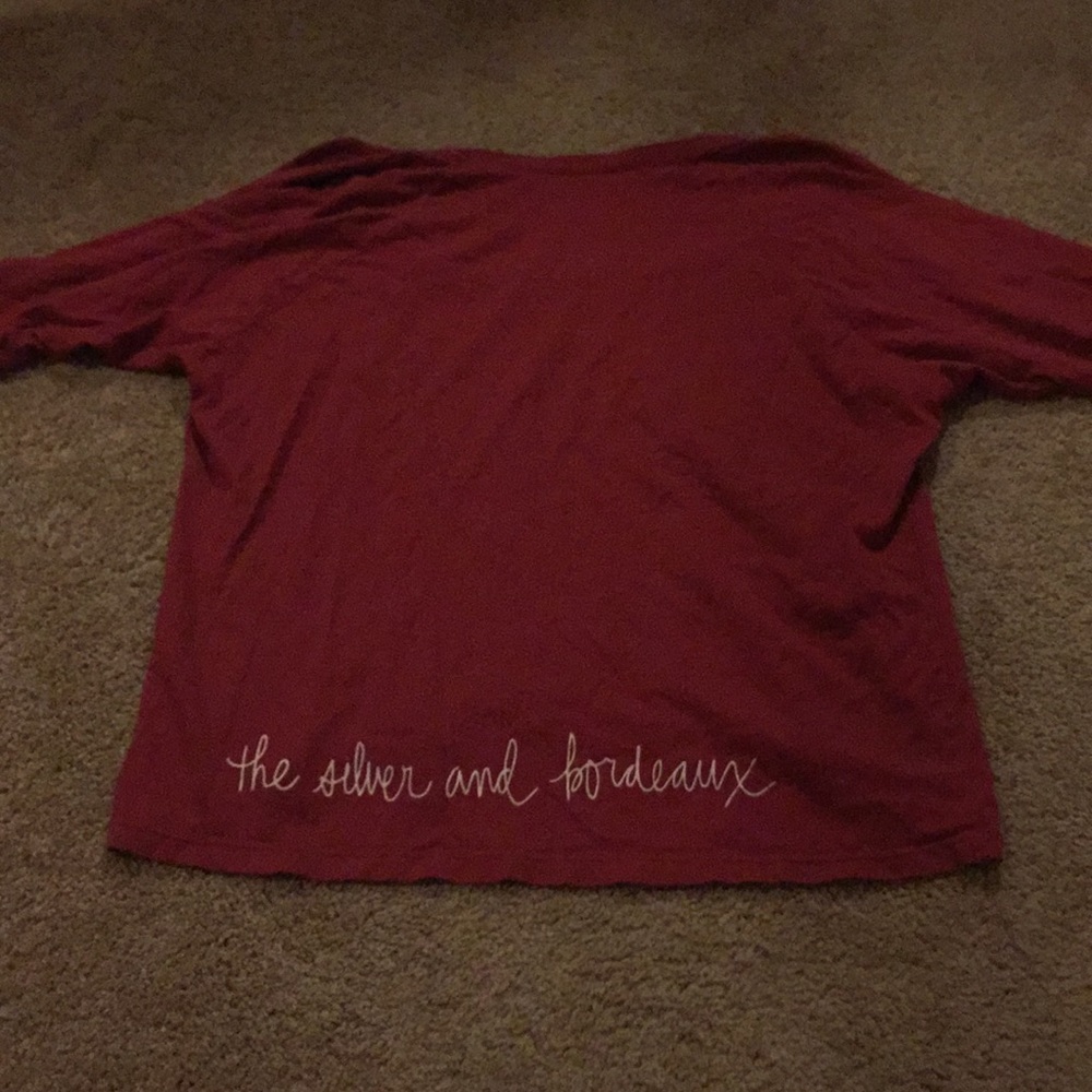 Maroon Alpha Phi Top - image 2