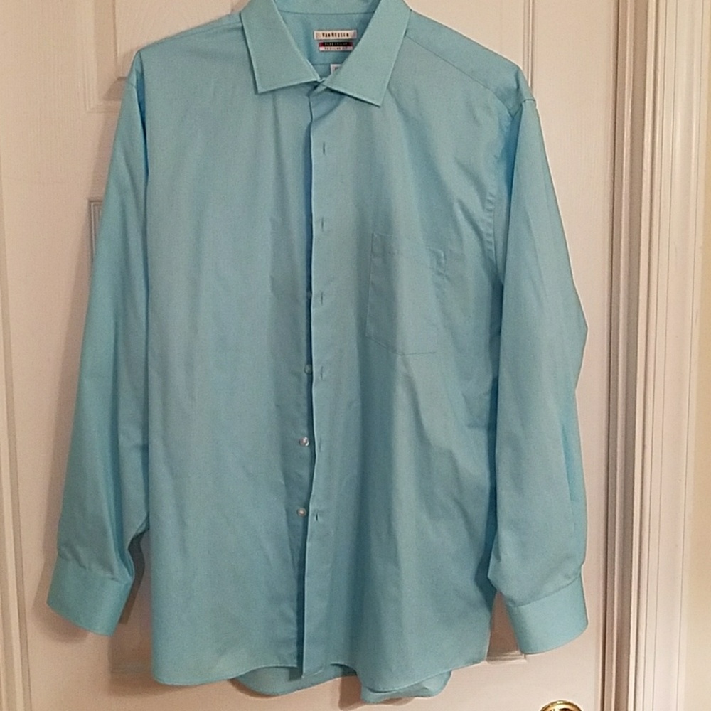 Teal dress shirt