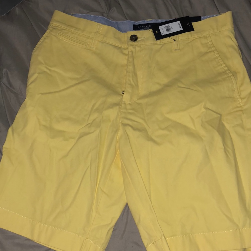 Tommy Hilfiger new with tags yellow shorts