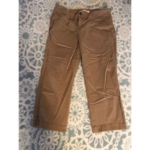 Tan Capri pants!