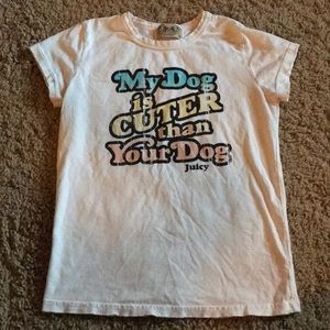 Juicy couture graphic t