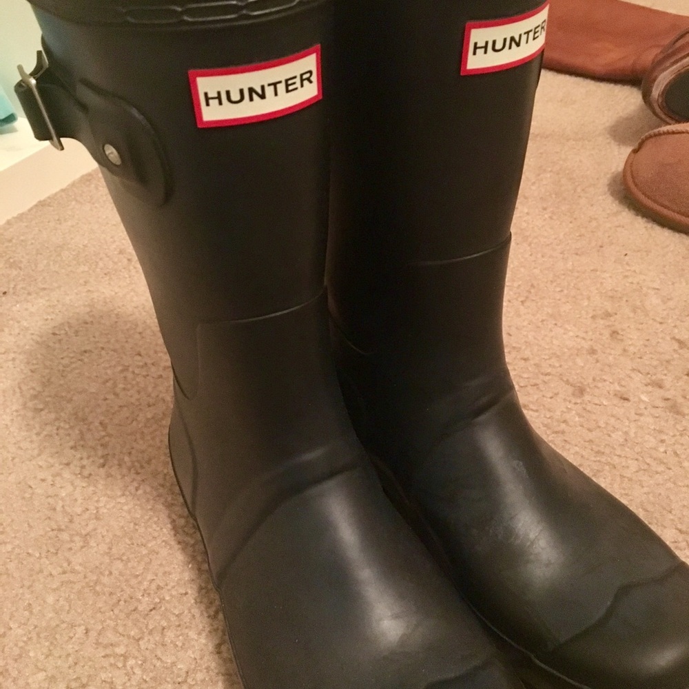Black Hunter Rain Boots