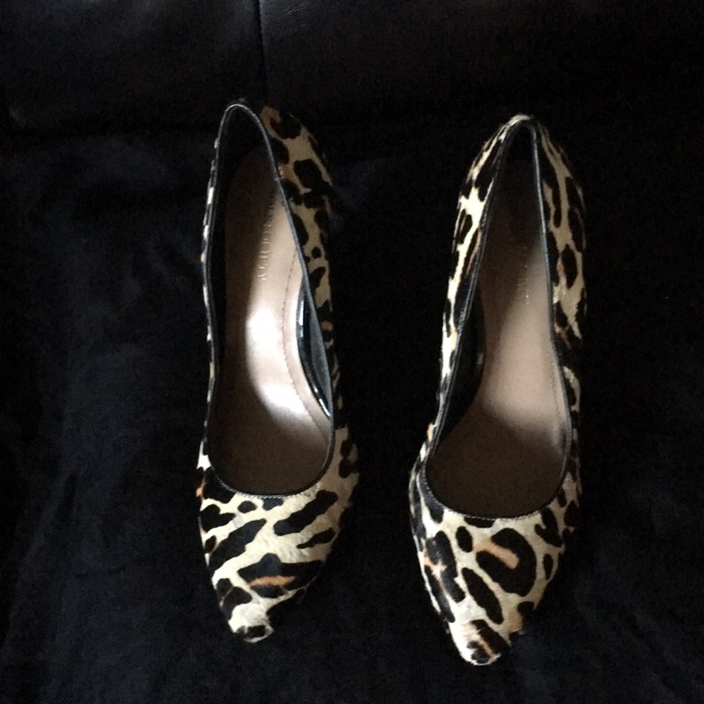 Animal print shoes
