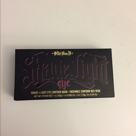 Kat Von D Other - NIB Kat Von D shade + light eye contour quad