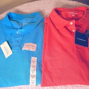 (2) Brand New Croft & Barrow & Sonoma Golf Shirts