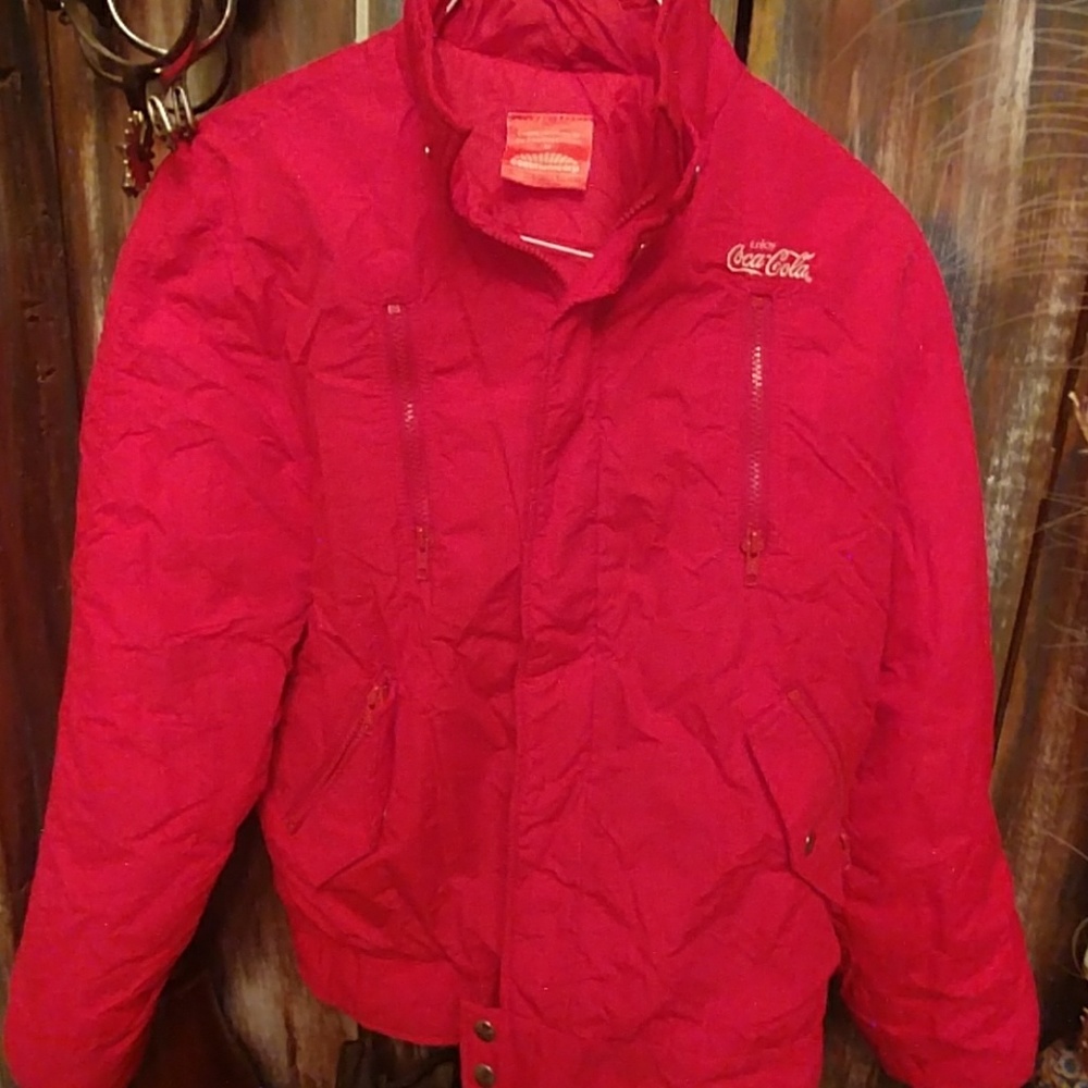 Coca-cola puffy jacket