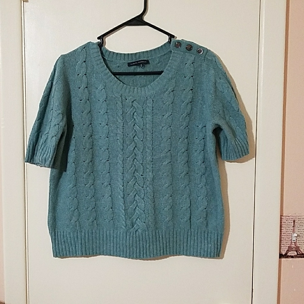 Aqua Sweater