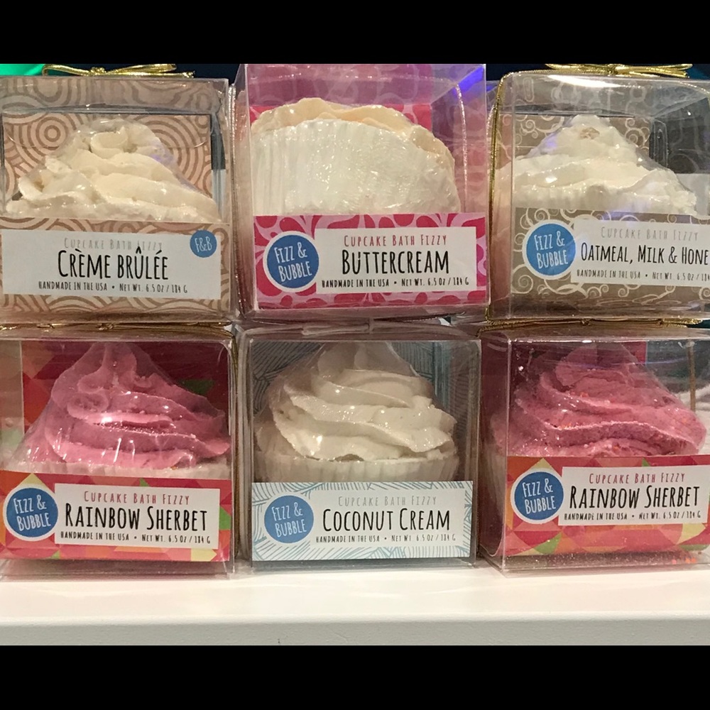 Cupcake Bath Fizzy