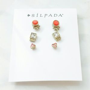 💥SALE💥 Color Riot Trio Silpada Earrings