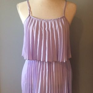 Purple Ruffle Dress