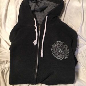 Obey zip hoodie